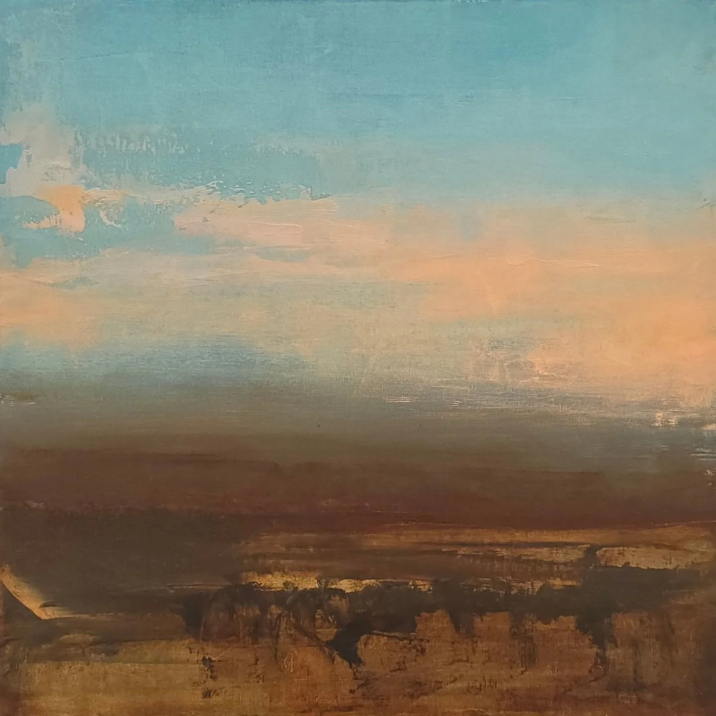A simple day in May
Oil on Board 
30x30cm 

#adayinmay
@johnmartingallery 
@spiritstudios_suffolk