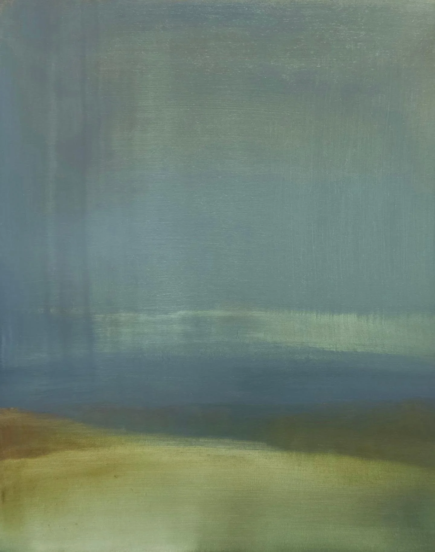 There's something in the air. 

Oil paintings 2024-2026
Oil on Board 

#seasons #lightinlandscape #oilpainting