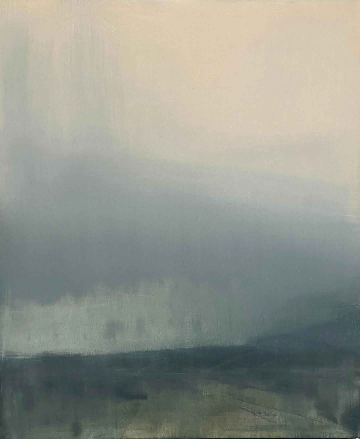 Sinking into beautiful greys. New work in the studio.
Oil on Board 

#palpablespace #northernlight #remotelandscapes