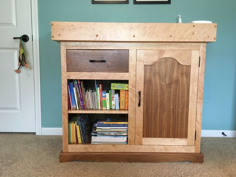 Changing Table and Cabinet