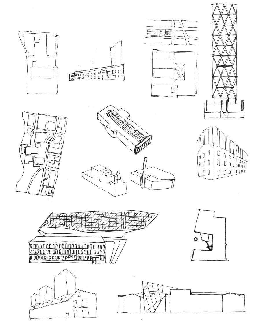 Illustration SEQ Illustration \* ARABIC 5 . Analysis of changed facade ratio, drawn by author.