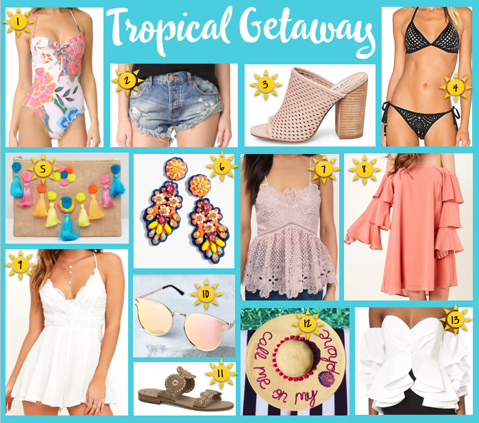 Tropical Getaway Essentials