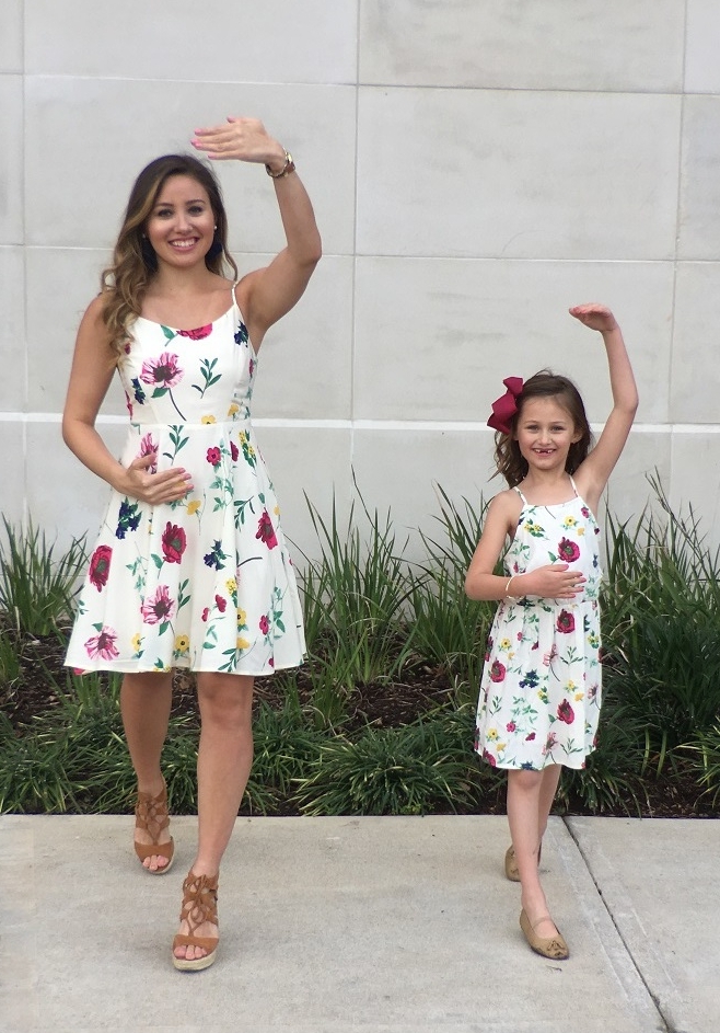 Sara teaching me some of her ballet moves (I obviously have no experience) 