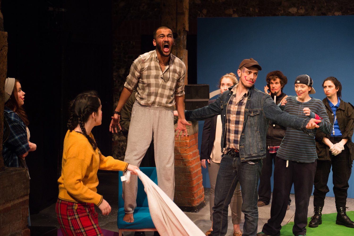 ONE FLEW OVER THE CUCKOO'S NEST (2017) directed by myself, photo credit Gemma Mount