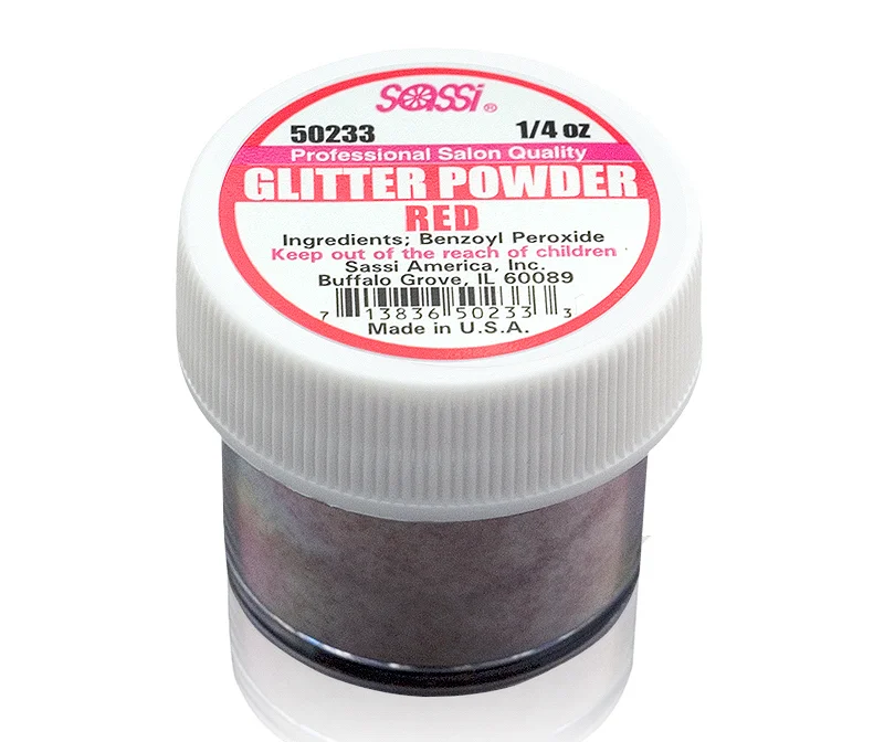 Glitter Powder Red