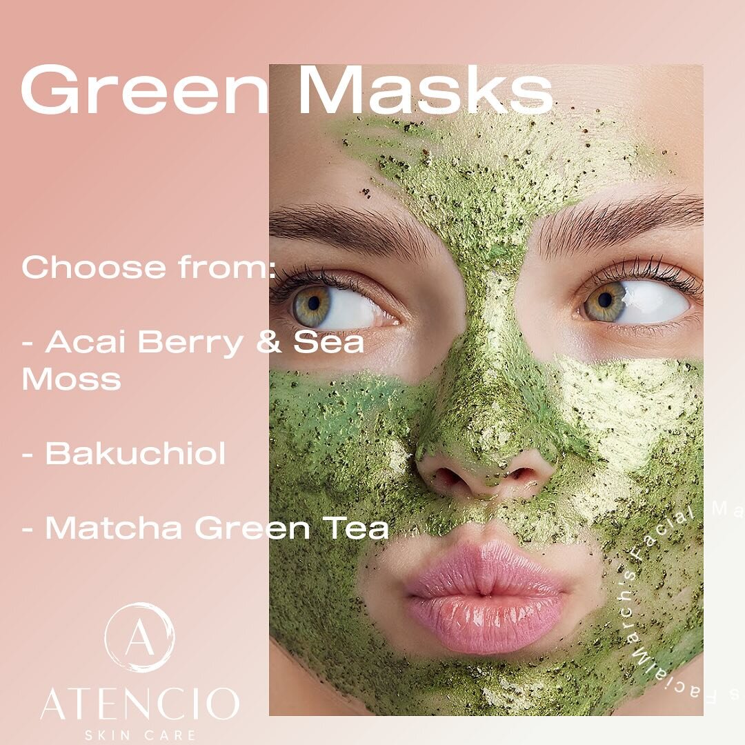 ☘️YOU ARE SO LUCKY!🍀 This month you have a choice (although, I have veto power) of facials. Choose from any of these 3 fine facials to get smoother, softer, and more radiant skin! 💚💚