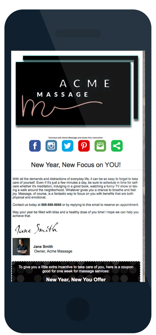 Ready to Send Newsletter Package