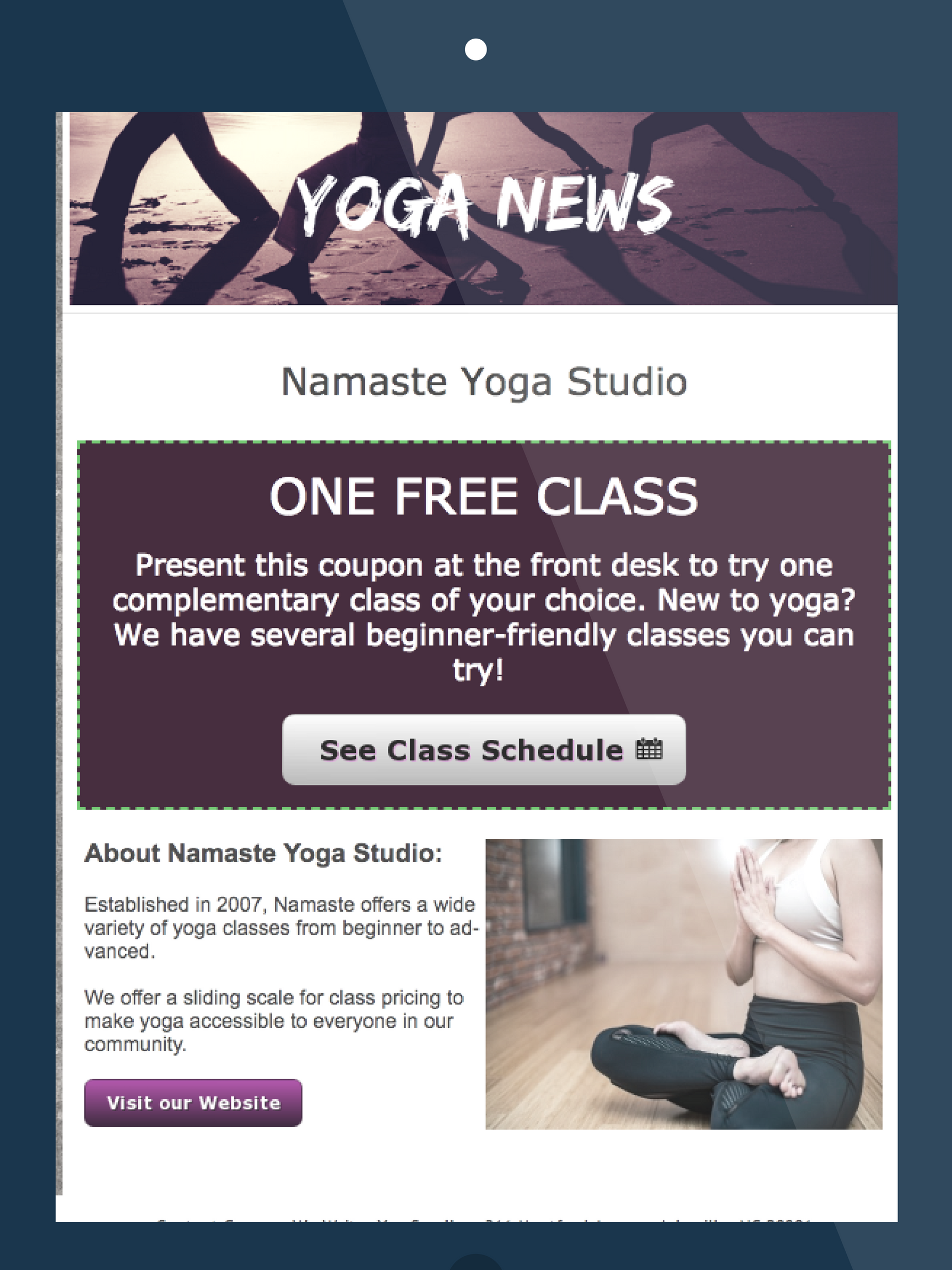 Template Examples — Content Corner