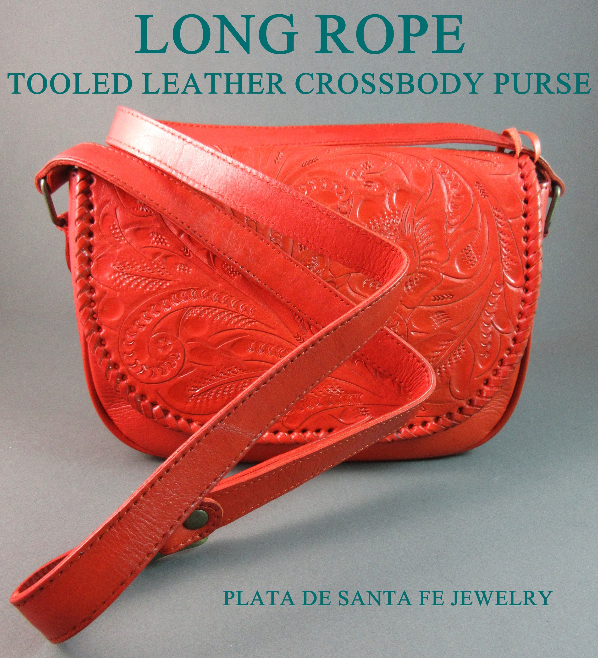orange crossbody purse