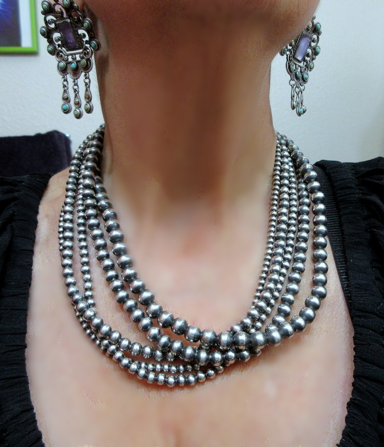 The Macon 6mm Pearl Necklace | Calli Co. Silver | Fort Worth, TX