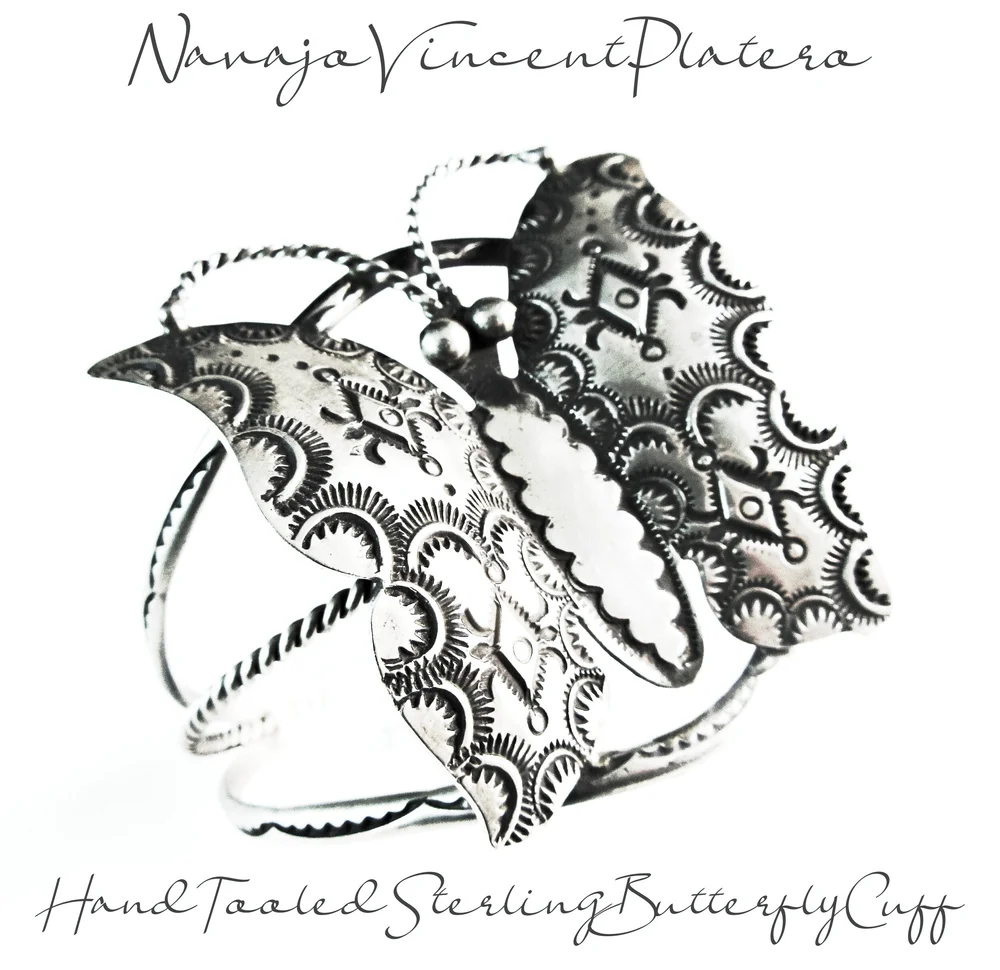NAVAJO VINCENT JOE PLATERO ワイドバングル 925 NAVAJO VINCENT