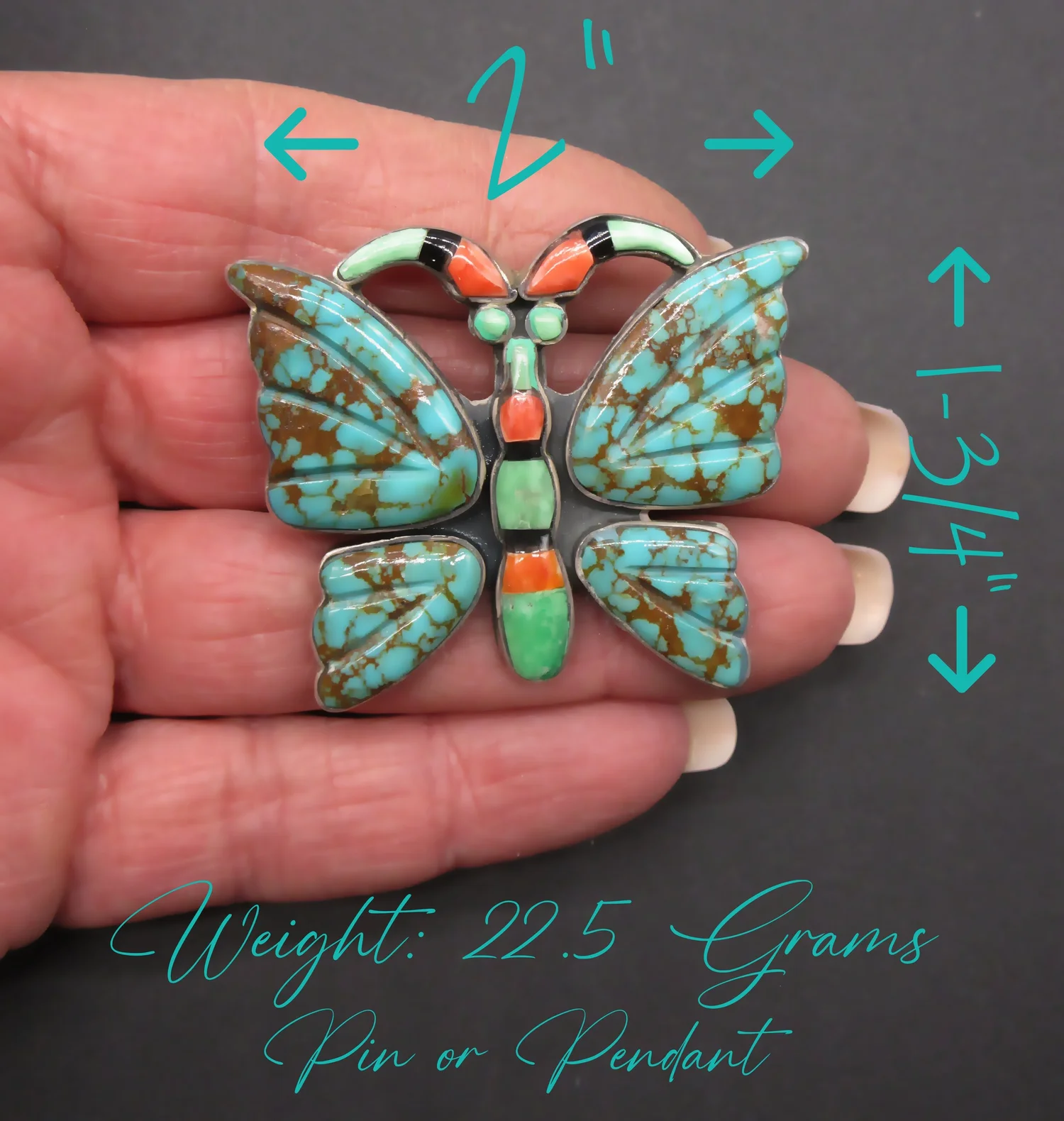 石笛　翡翠　２２１２３１－２ Plata de Santa Fe Jewelry