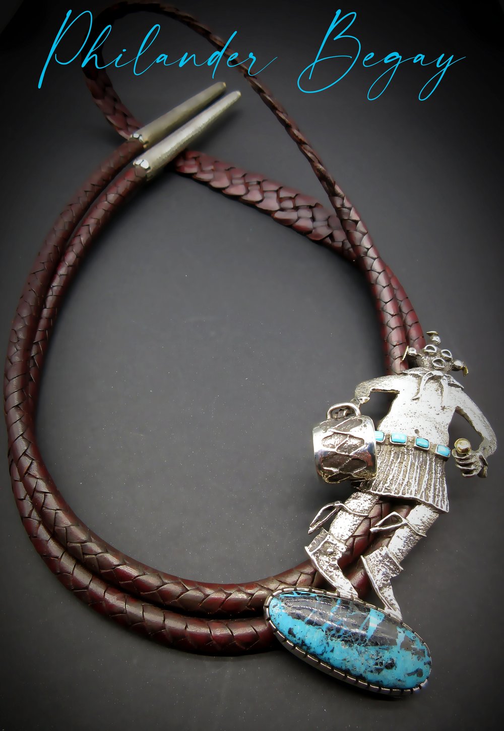 Turquoise Coral Mudhead Vintage Native American Navajo Sterling Silver Bolo Tie Old Turquoise Coral Mudhead Vintage Native American Navajo Sterling Silver Bolo Tie Old