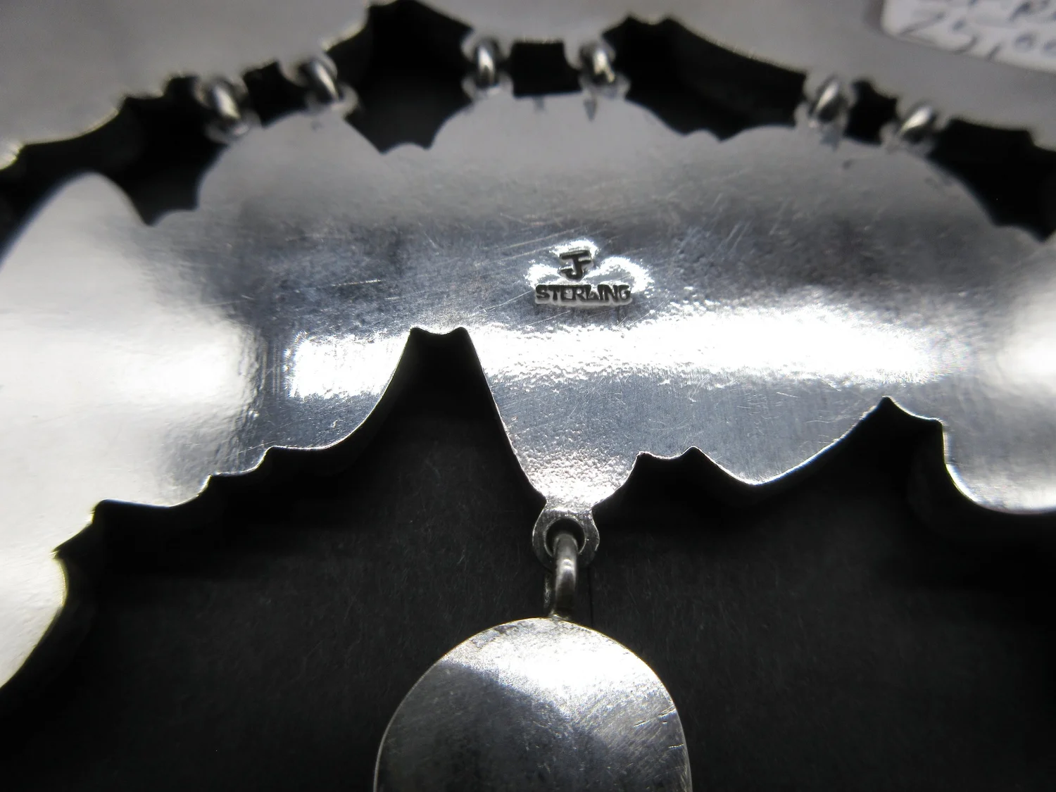 d*3様 jewelry Doris Panos 18K White Gold Estate Pink Sapphire and Diamond