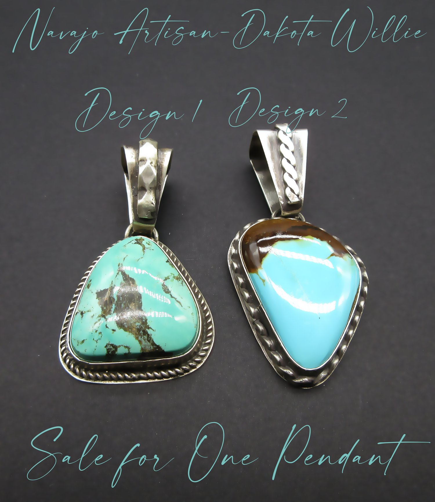 White Buffalo Cluster Pendant - Native American Turquoise Jewelry - Dakota  Sky Stone