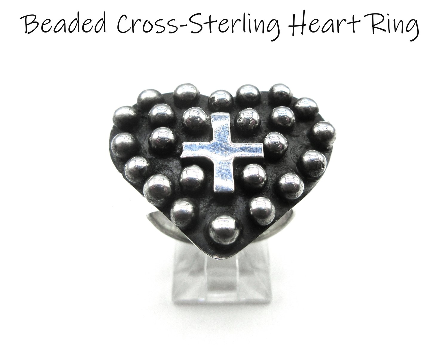 Sterling Silver Beads - Small Heart