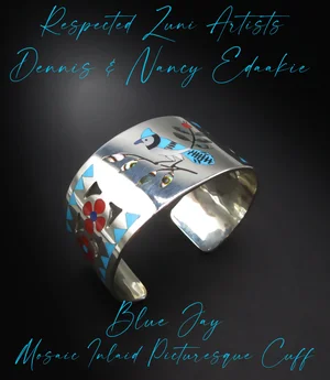 Crooked Eye Q Nashville皿 Crooked Eye Q Nashville皿 Plata de Santa Fe Jewelry