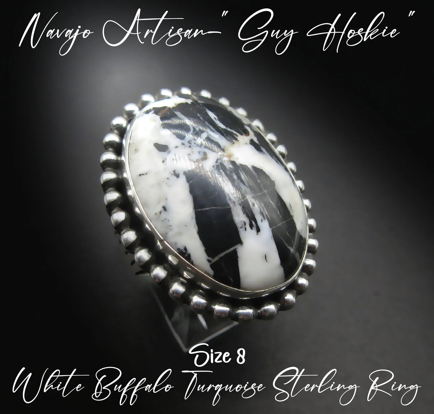 NAVAJO ナバホ Guy Hoskie ターコイズ1石 装飾シルバーバングル NAVAJO ナバホ Guy Hoskie ターコイズ1石 装飾シルバーバングルの通販