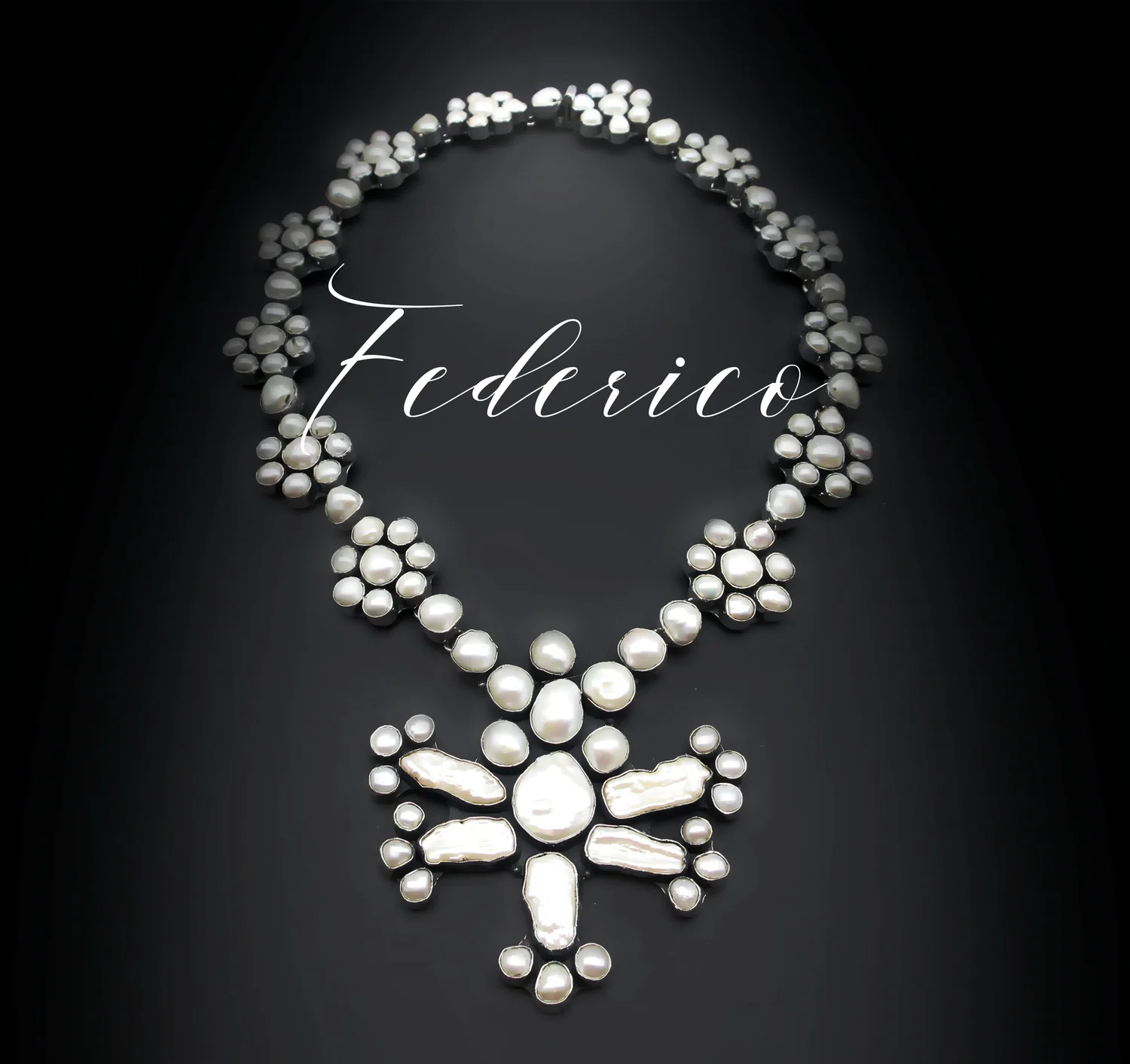 オッフェン　pointed-OPERAN PEARLS イエナ Plata de Santa Fe Jewelry
