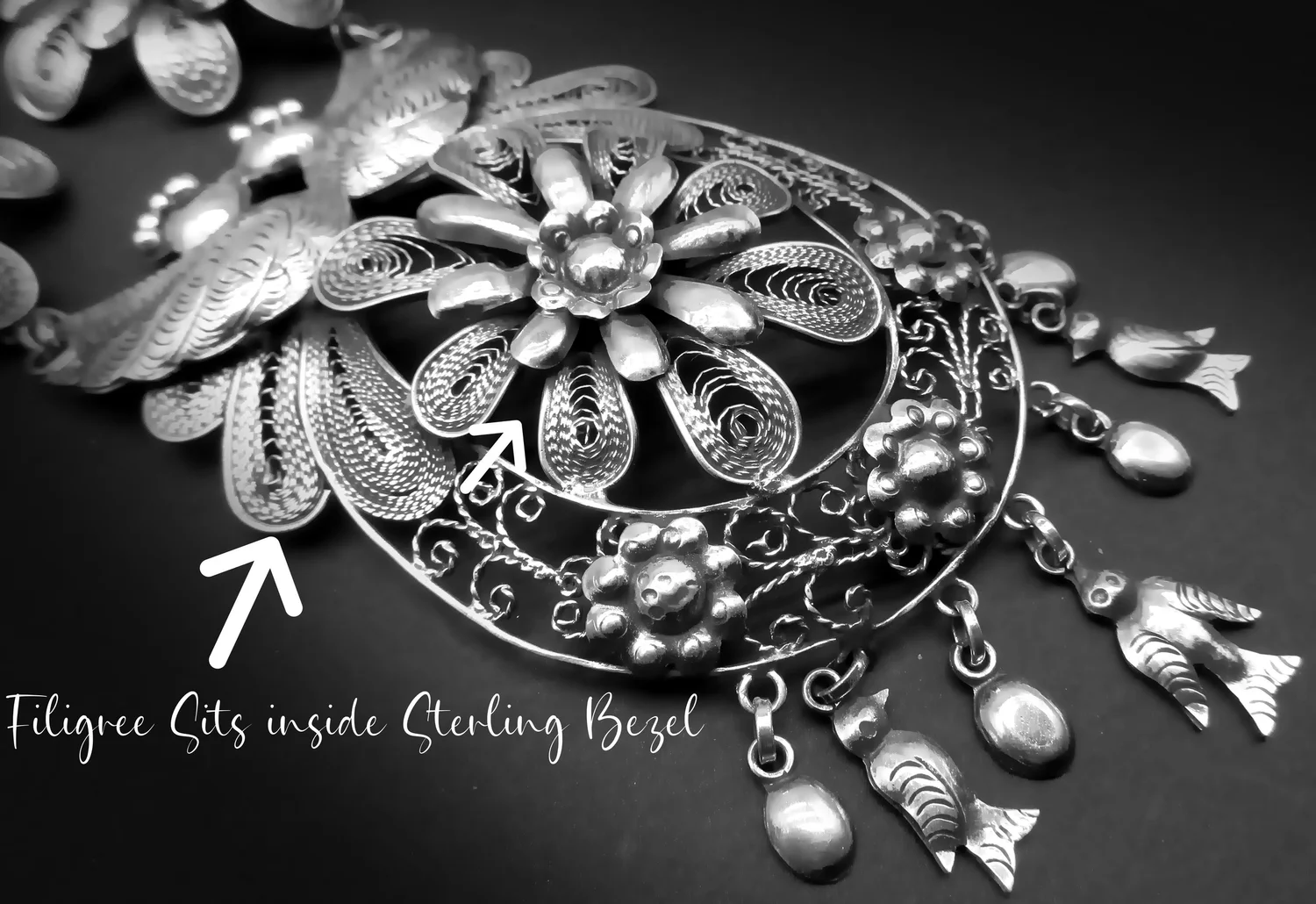 Odisha Silver Filigree Meaning Oxidised Earrings Design Buy White