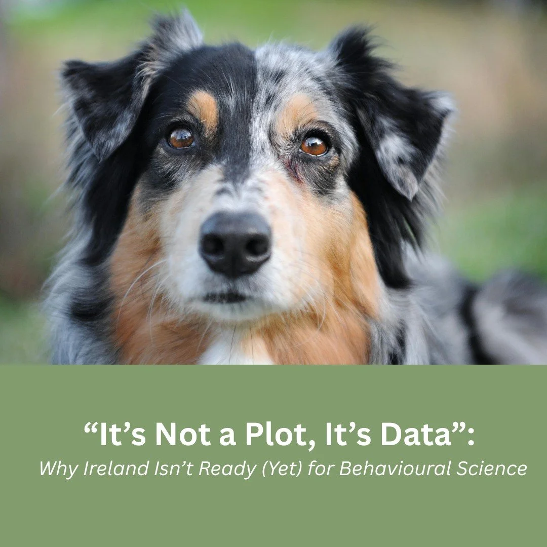 Behavioural science has spoken clearly for decades. In Ireland, it is too often treated as a fad, a feeling or worse, a threat. Meanwhile, other countries have moved on: much of Europe uses established referral pathways to clinical behaviourists and 