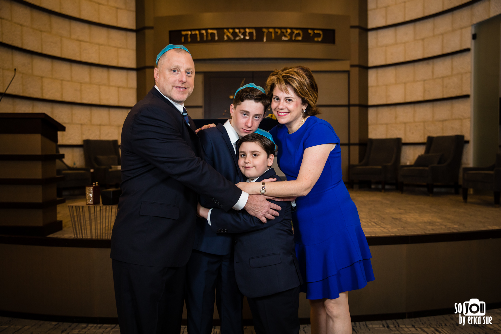 bar mitzvah family portrait