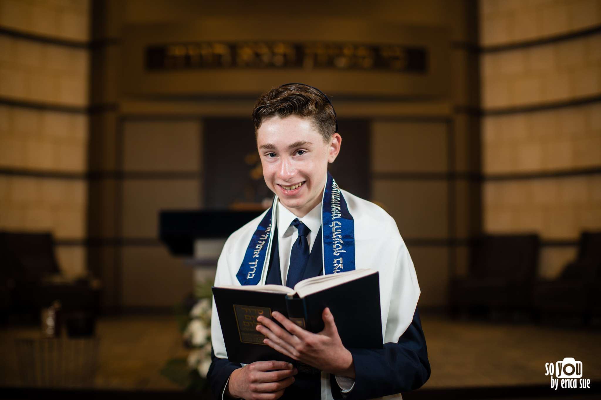 bar mitzvah siddur portrait