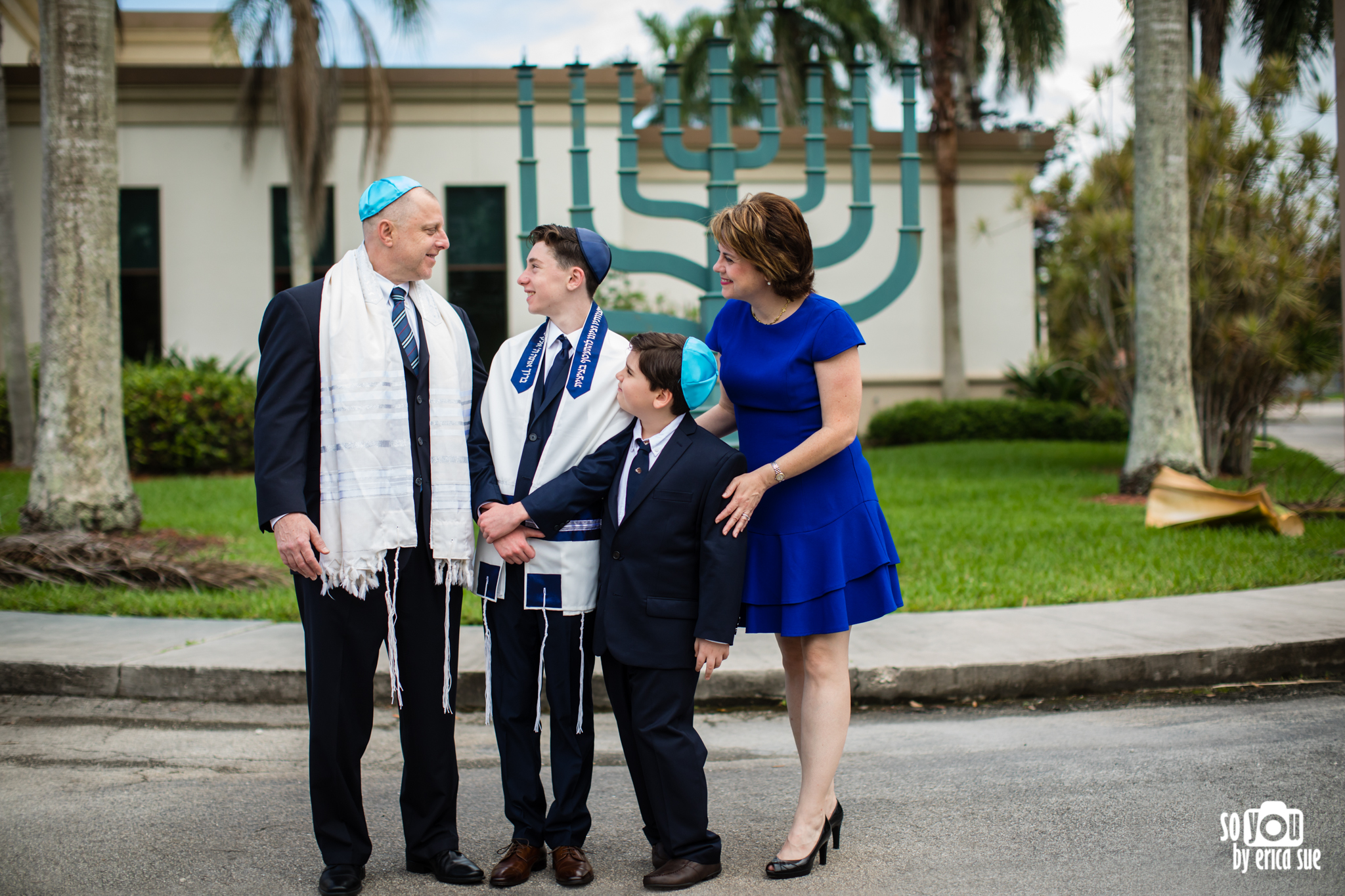 bar mitzvah synagogue portrait b'nai aviv weston, fl