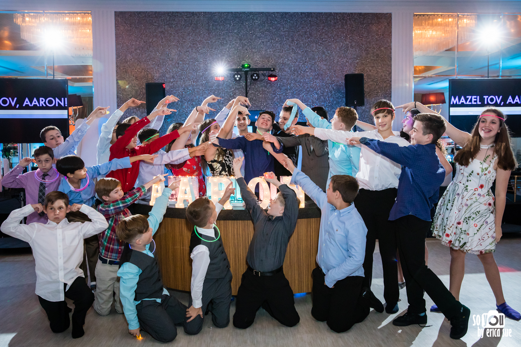 bar mitzvah candlelighting friends