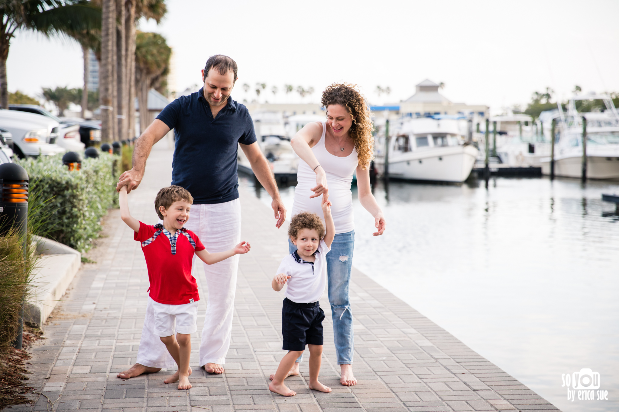 dance like no one is watching family photography