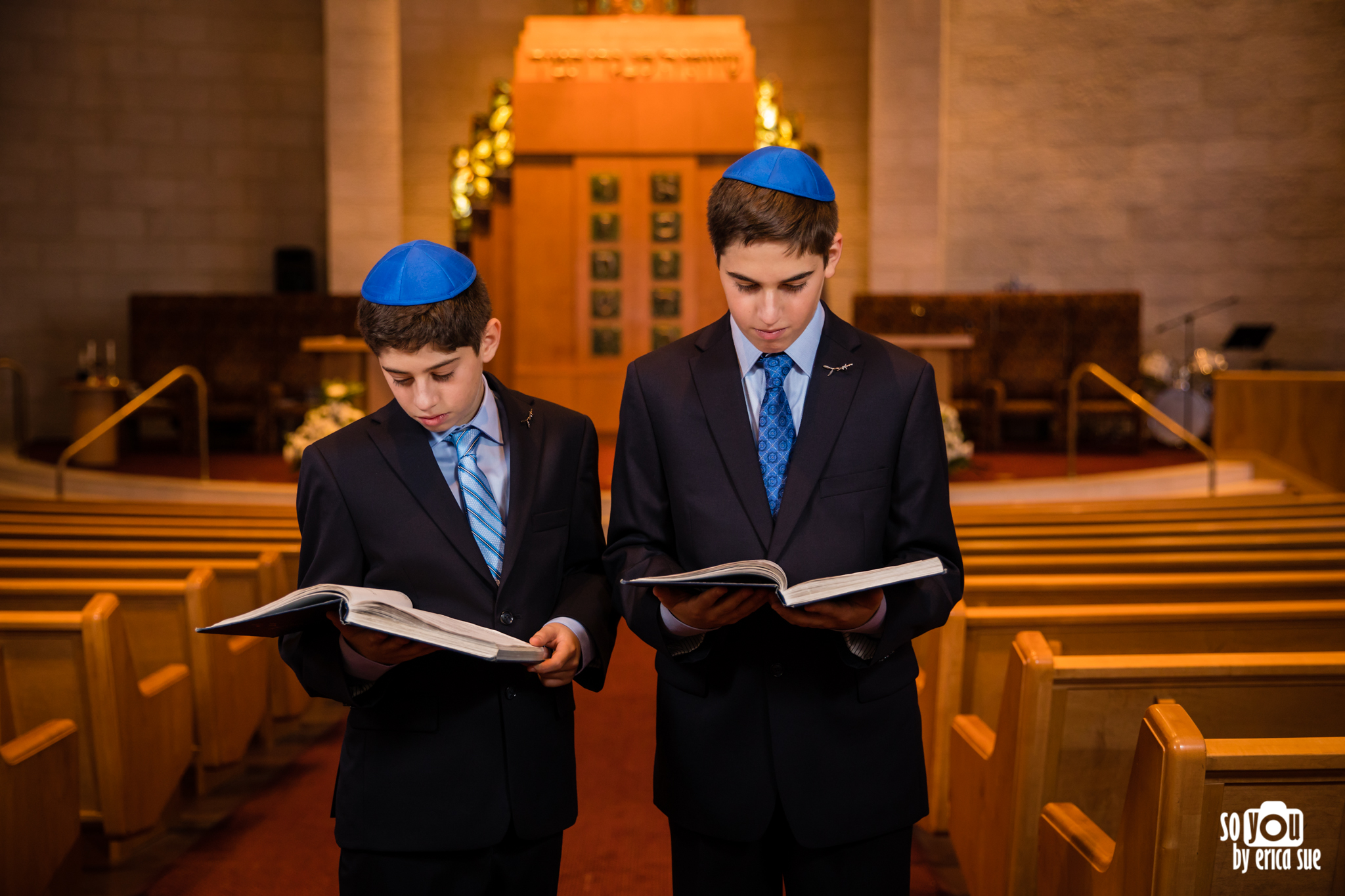 mitzvah portrait with siddur