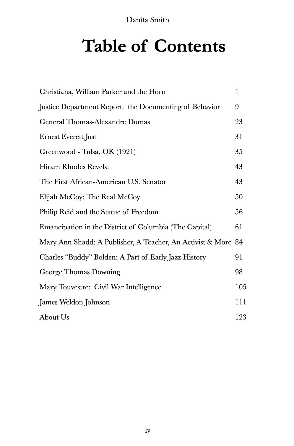 Stories about Black History Vol 3 - Table of Contents.jpg