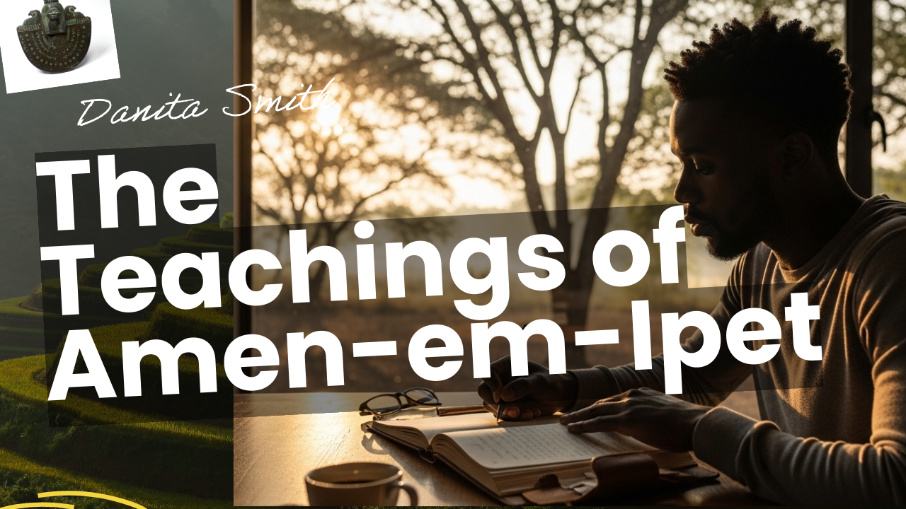 The Teachings (Sebayt) of Amen-em-Ipet: Chapter 1