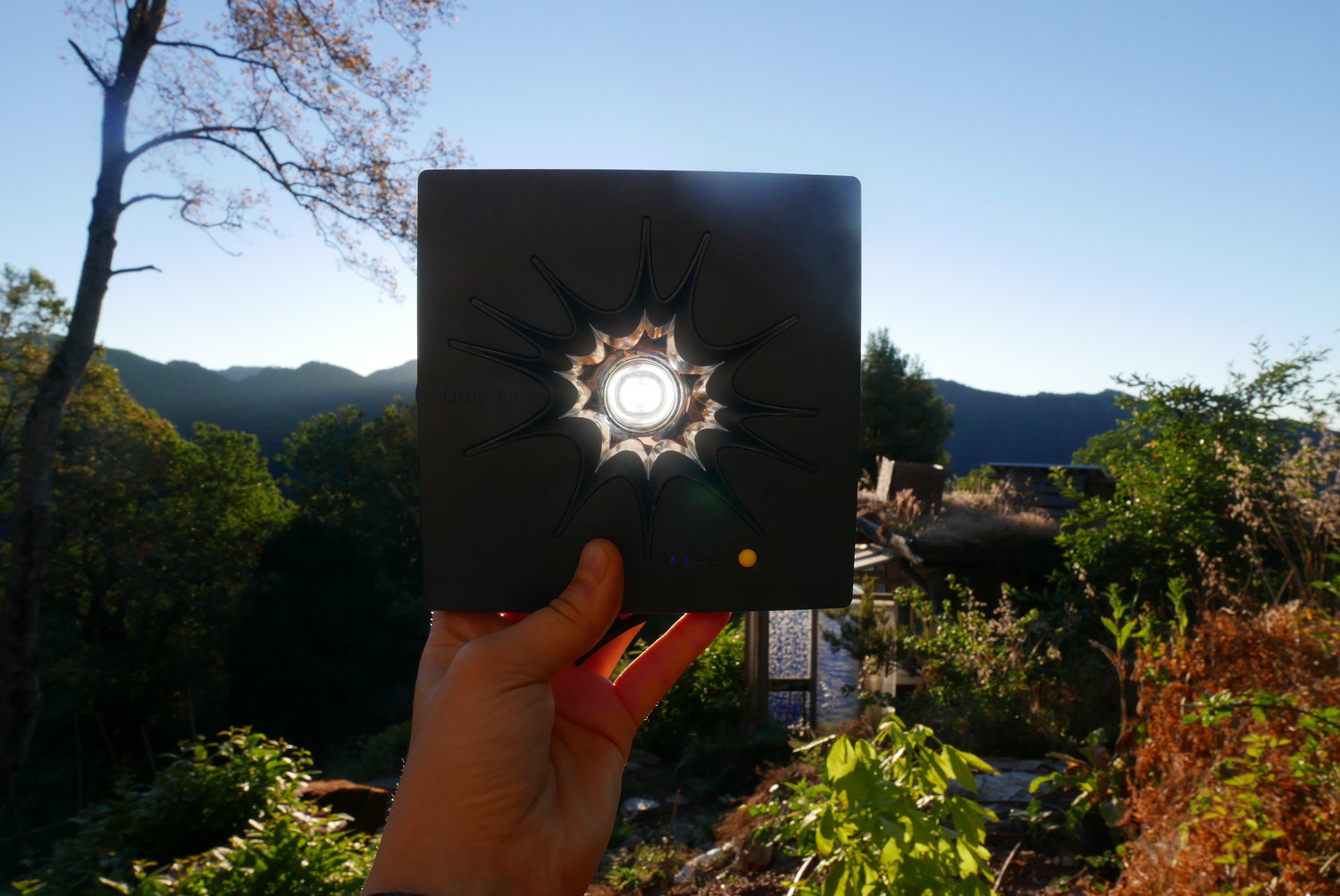 Olafur Eliasson and Frederik Ottesen, Little Sun Charge , 2016. Photo courtesy of Little Sun.