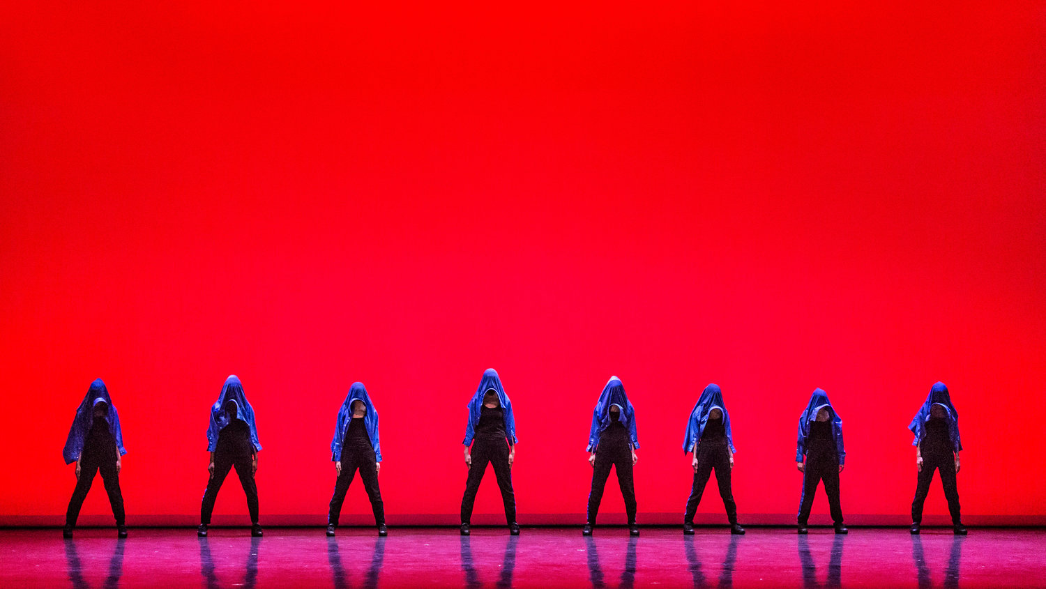 Martha Graham Dance Company in Marie Chouinard’s “Inner Resources.” Photo by Brigid Pierce. Courtesy of Martha Graham Dance Company.