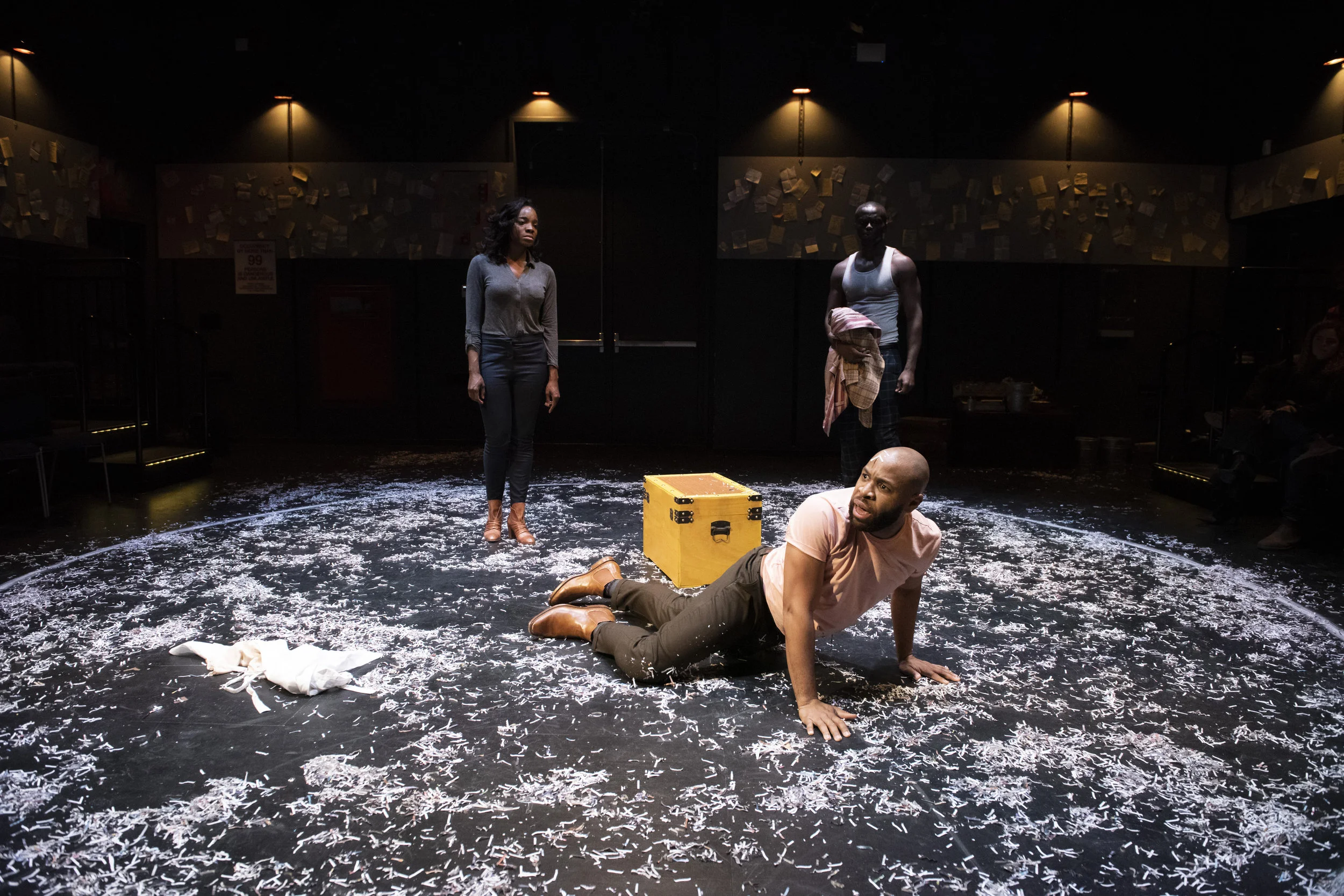The Movement Theater Company, WHAT TO SEND UP WHEN IT COMES DOWN , 2018. Image courtesy Ahron R. Foster.