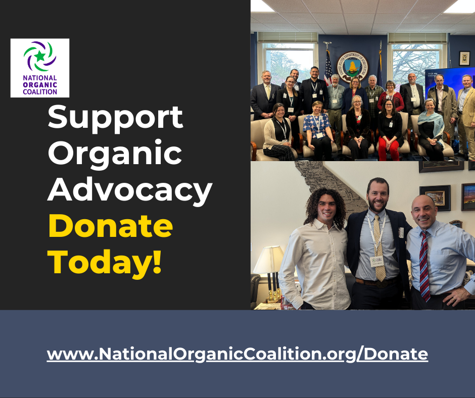 Will you Help Bring Organic Voices Where They Matter Most?
