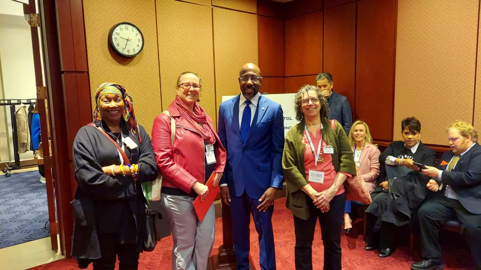 Meeting with Senator Warnock
