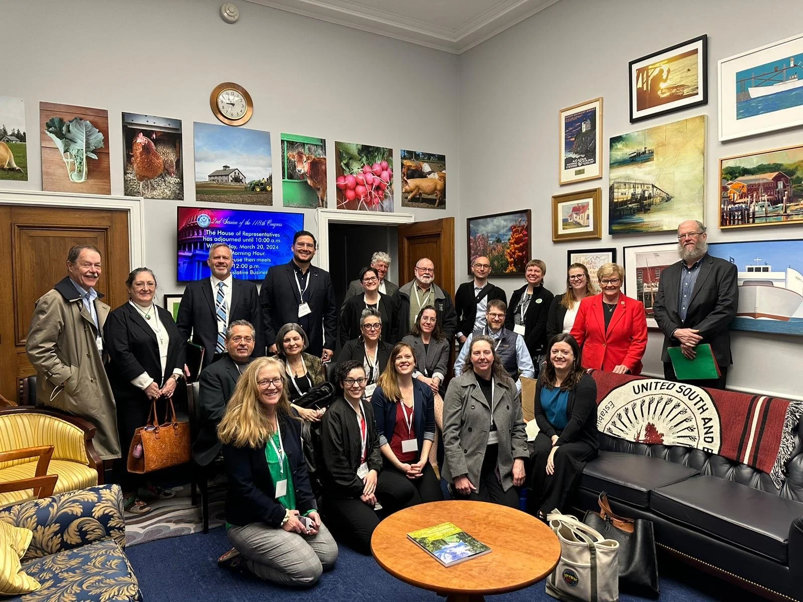 Meeting with Representative Pingree (ME)