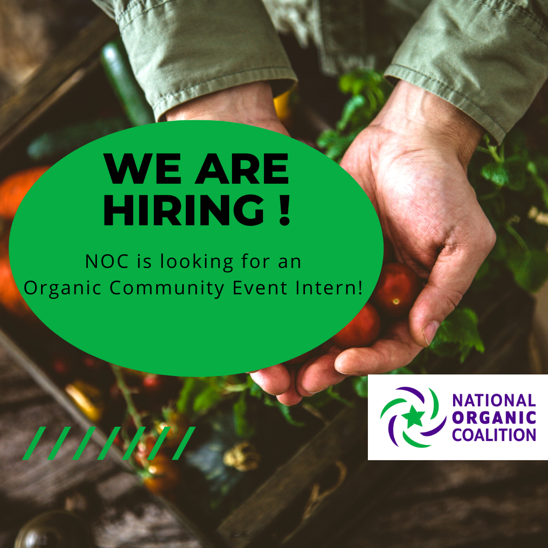 NOC is Hiring an Organic Community Event Intern!