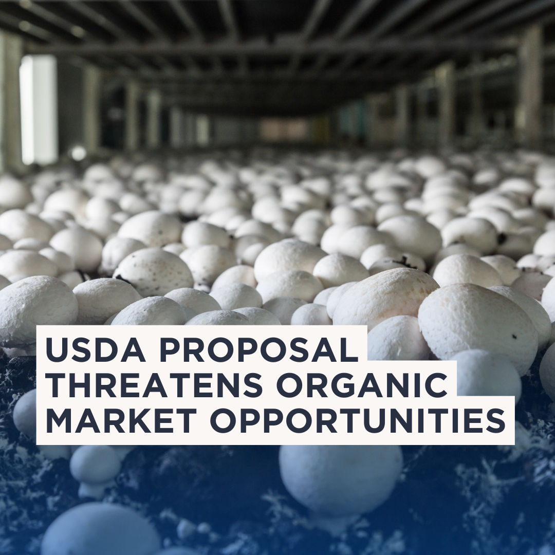 USDA Proposal To Rescind Rule on Pet Food/Mushrooms