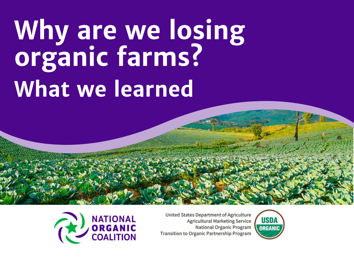 Why Are We Losing Organic Farms? What We Learned