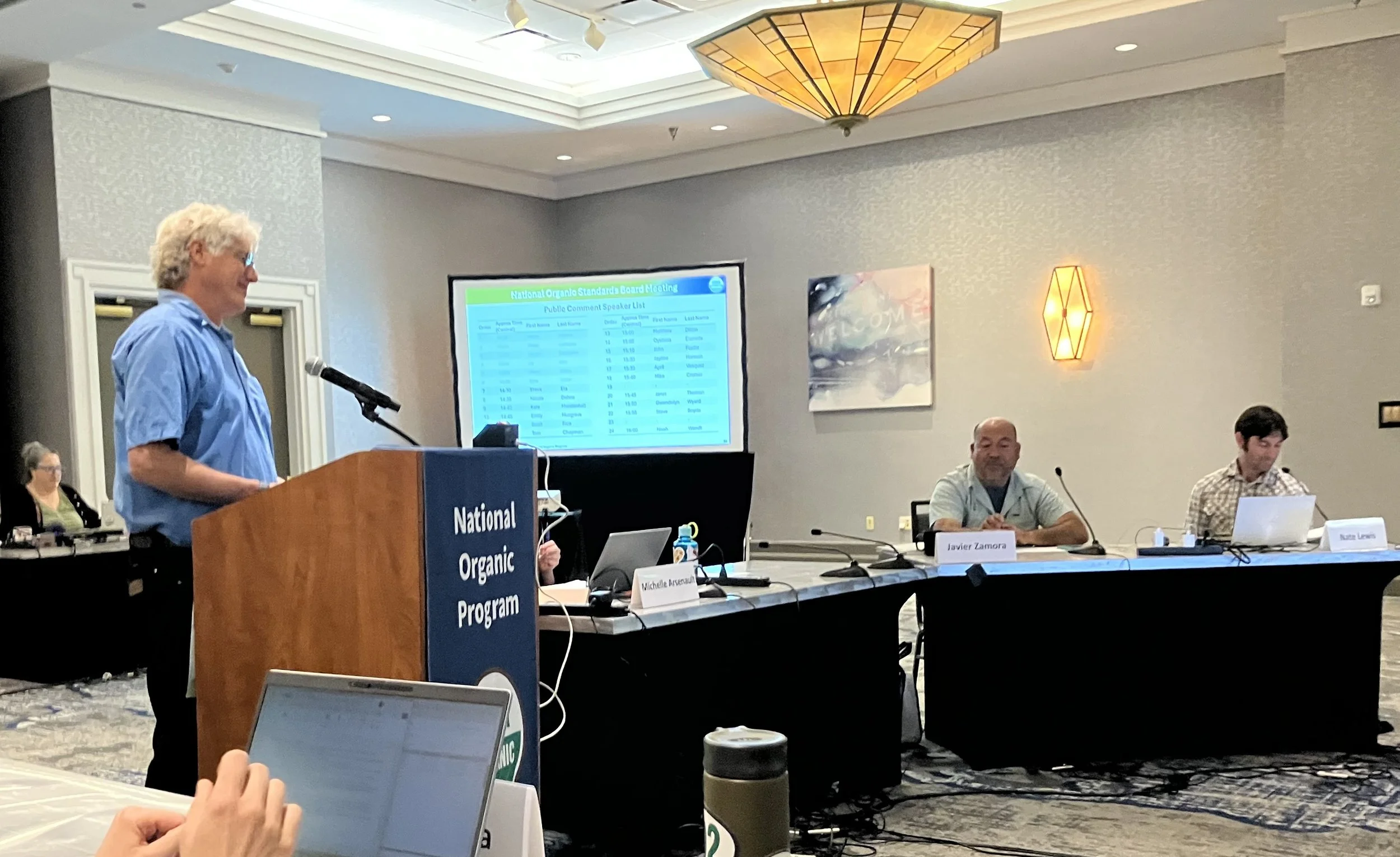 Spring 2026 NOSB Decision: Chlorine in livestock drinking water