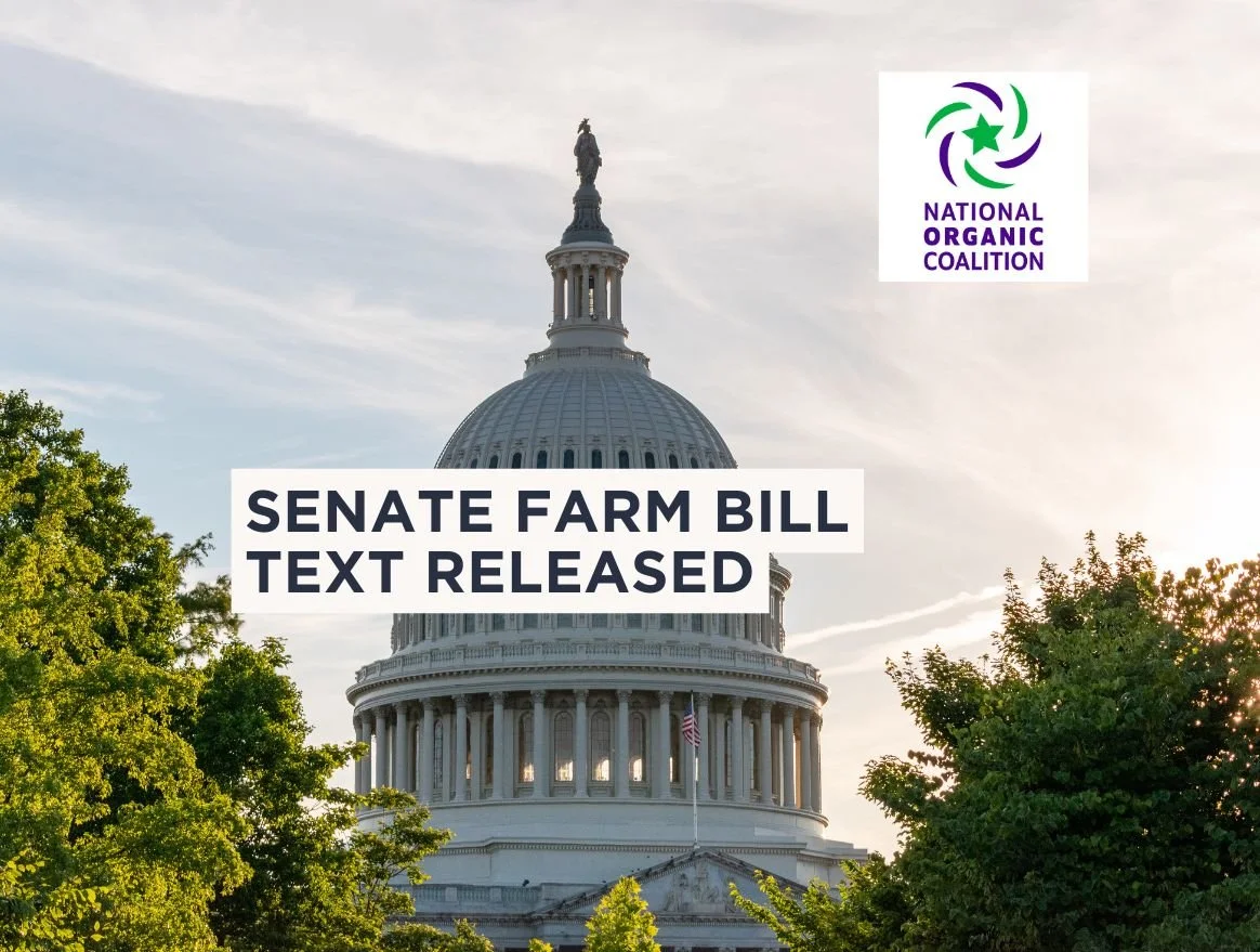 Senate Farm Bill Leaves Critical Organic Investments on the Table