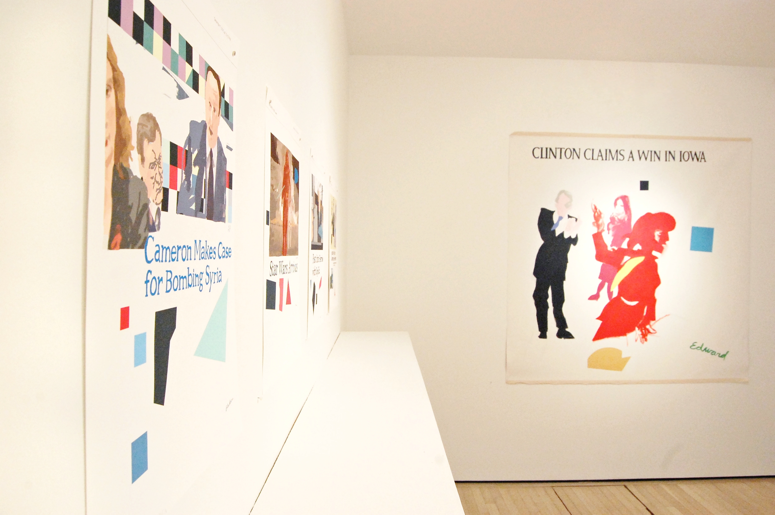 Ed Blackburn, installation shot