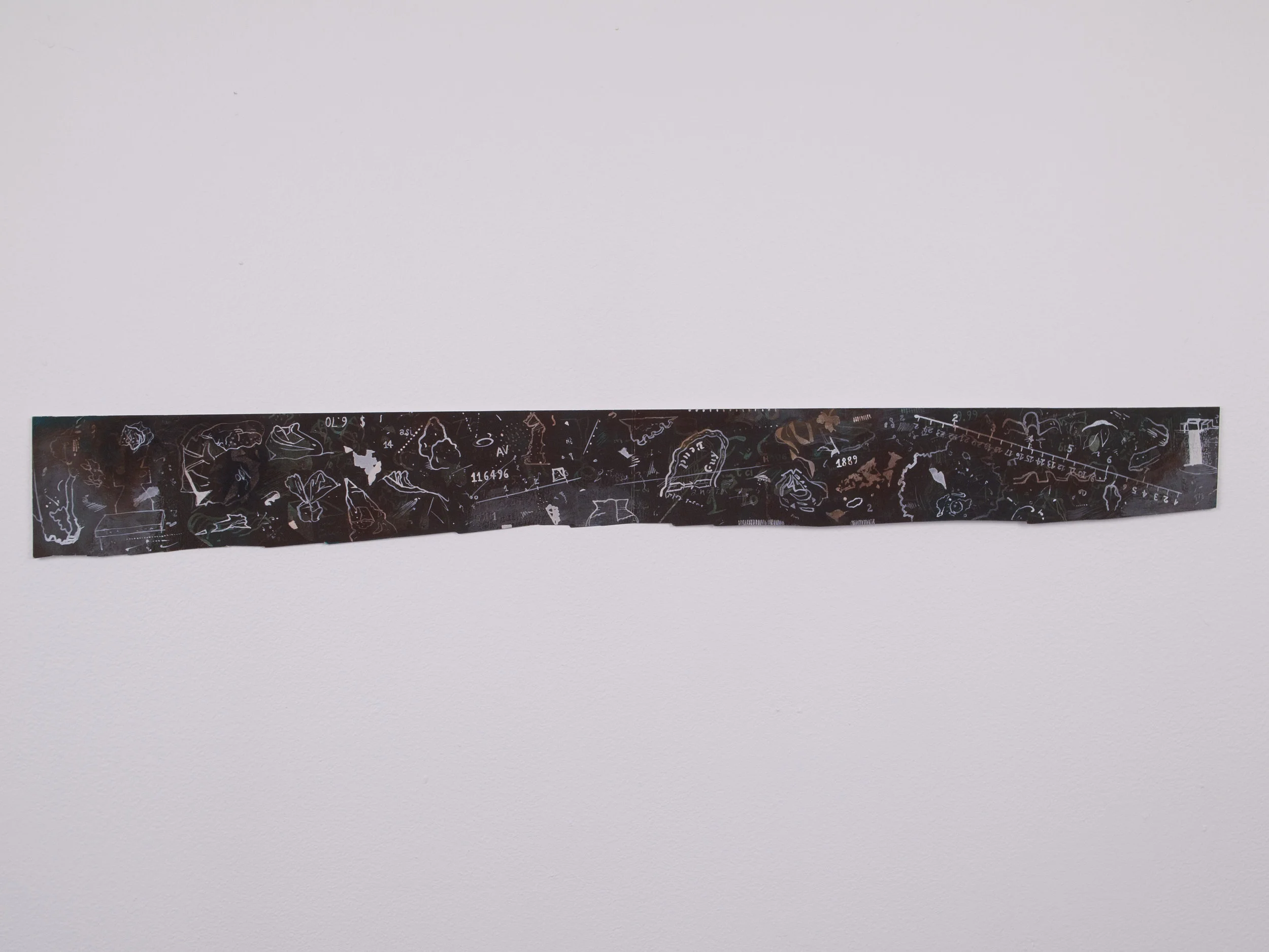 Tudor Mitroi, Umber Strip , 5-6.2015 , 2015