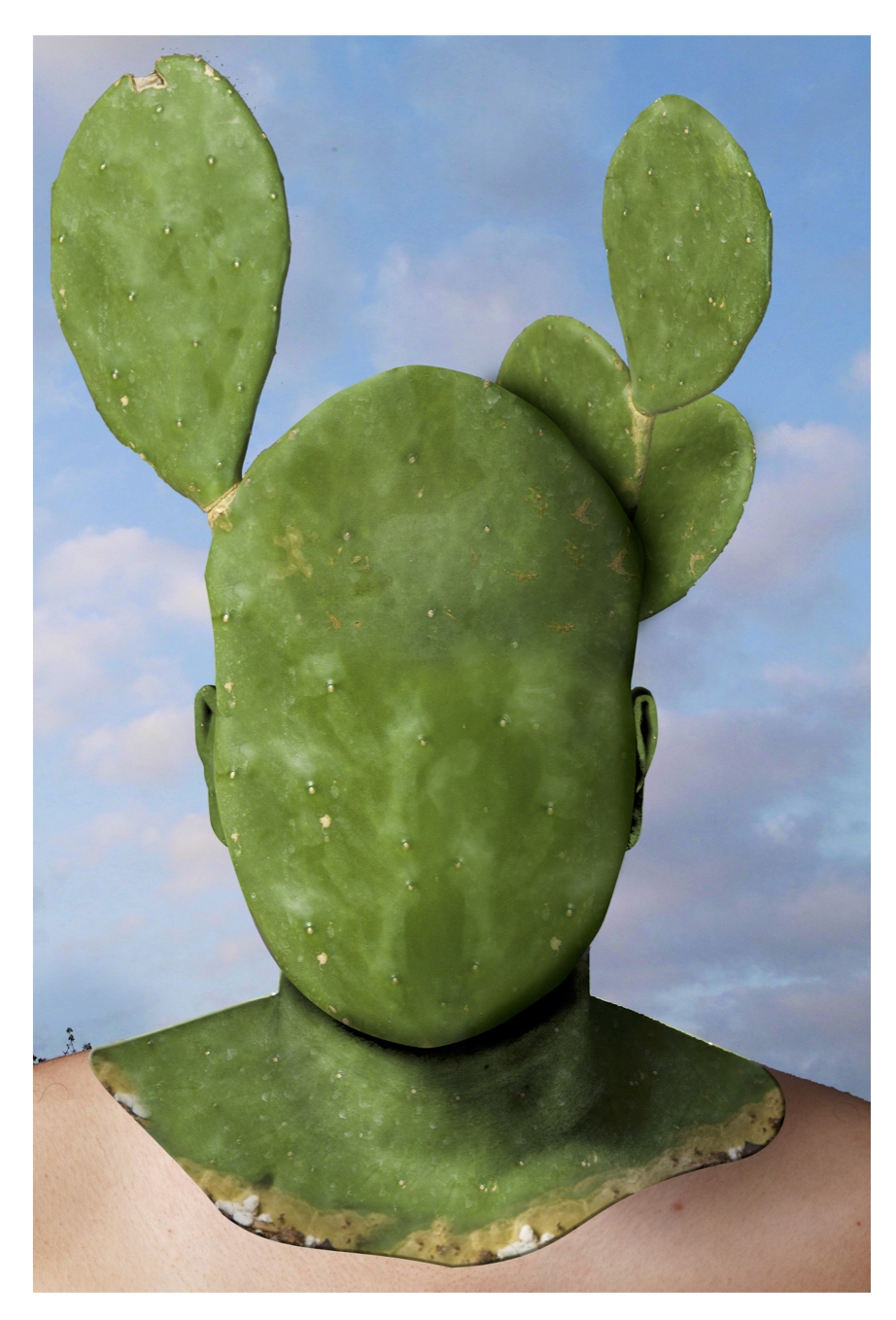 Gabriel Guerrero, Cara de Nopal from the series “Between Aqui y Alla”, 2017