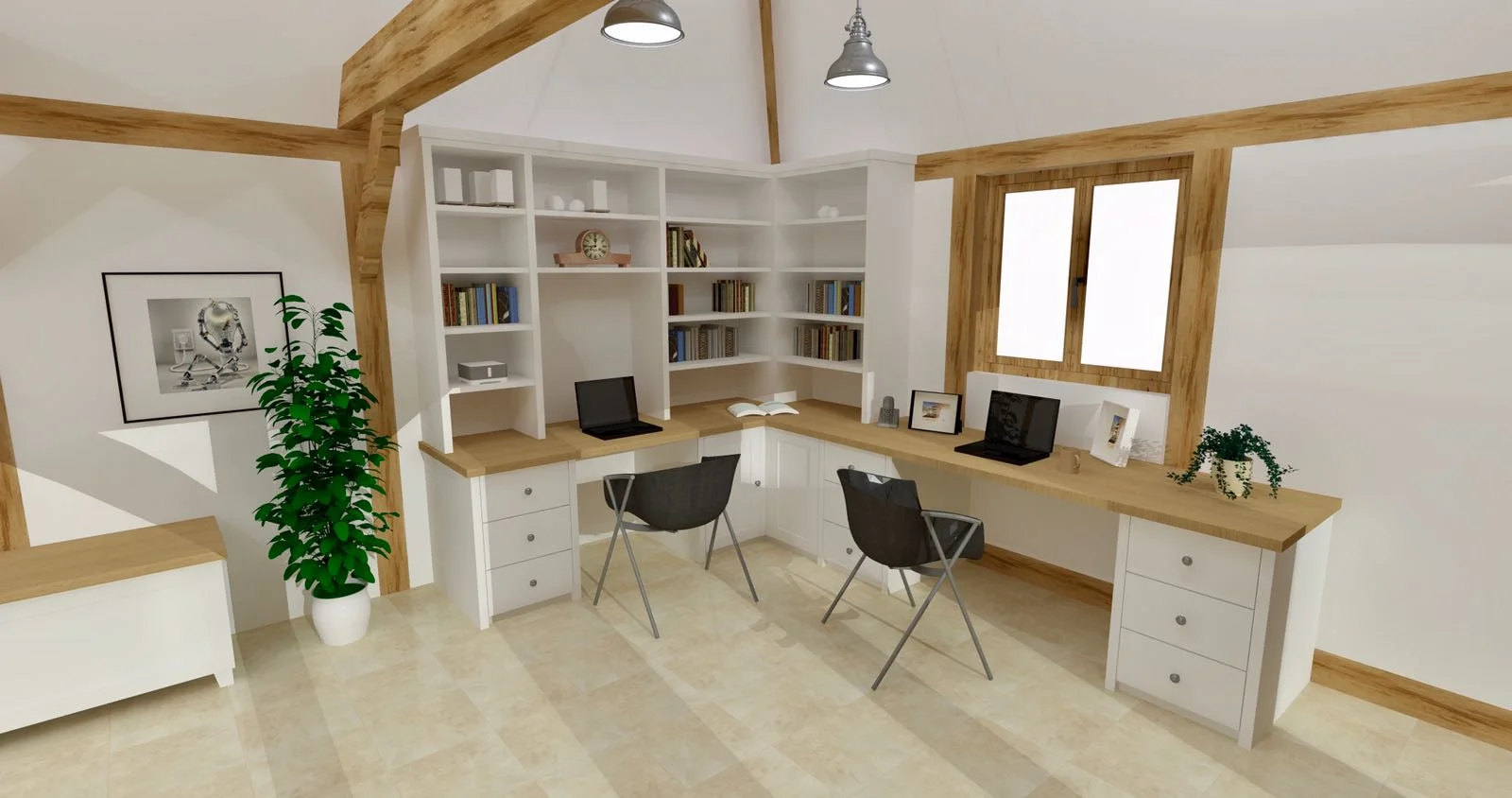 Sublime bespoke garden room office