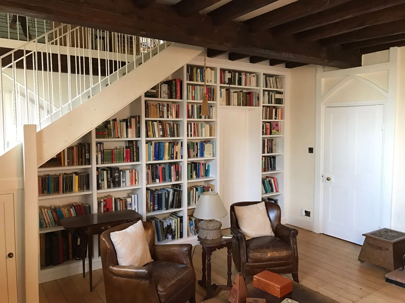 Wow! Completed walk-through bookcase