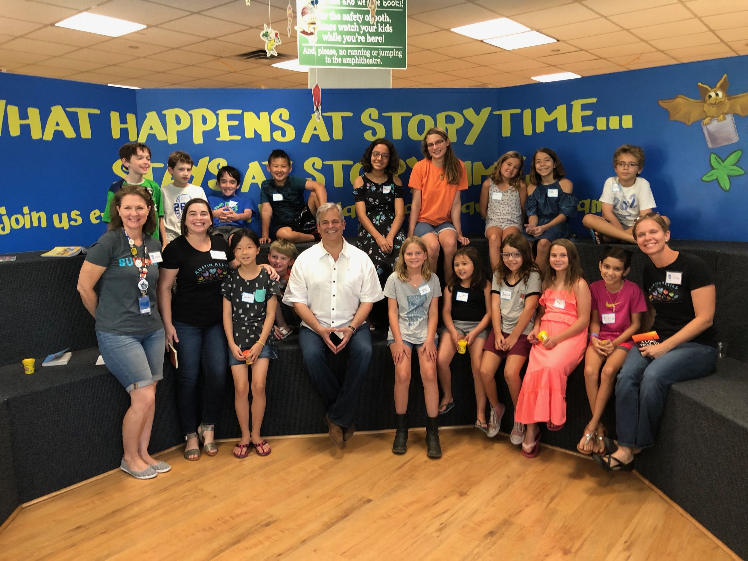 Kids' Book Club with Mayor Adler!